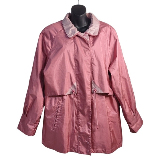 Vintage Chiango by Fleet Street Women's Pink Jacket Size Medium - Picture 1 of 12